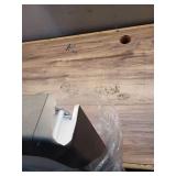 4 ft. x 10 in. Blackened Steel Back-Lit LED Panel Light Fixture 4000 Lumens 50W Adjustable CCT Dimmable Kitchen Lighting (Damage) - Retail: $90