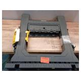 STANLEY 060864W Plastic Folding Sawhorse (2-Pack) - Retail: $55