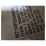 Dexmalle 30-in Navy Blue Freestanding Bathroom Vanity Base Cabinet without Top - Retail: $395