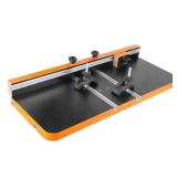 WEN Drill Press Table with an Adjustable Fence and Stop Block