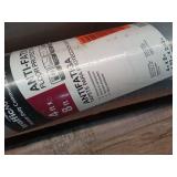 Black 48 in. x 96 in. Vinyl Garage Mat  - Retail: $55