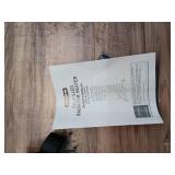 1500-Watt Black Indoor Electric Oil-Filled Radiator Convection Radiant Space Heater with Remote Control for Living Space (Missing one Wheel) - Retail: $65