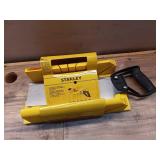 STANLEY 20-600 Deluxe Impact-Resistant Miter Box with Saw  Assembled Product Weight 2.42 lb