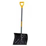34.5 in. Steel Handle Plastic Blade Mountain Mover Snow Shovel (Has Damage)