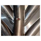 34.5 in. Steel Handle Plastic Blade Mountain Mover Snow Shovel (Has Damage)