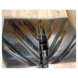 34.5 in. Steel Handle Plastic Blade Mountain Mover Snow Shovel (Has Damage)