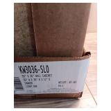 Sinclair 30 in. W x 12 in. D x 36 in. H Assembled Wall Cabinet in Shaker Light Oak - Retail: $219