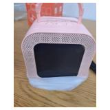 Kinglucky Mini Karaoke Machine for Kids Personal Video Players Accessories with 2 Mics Pink