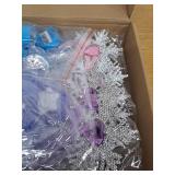 Winter Wonderland Party Favors Set with Snowflake Wands, Stamps, Pencils, Teen Party Supplies and Decorations (frozen party-122)