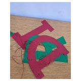 Pre Strung Grinch Banner Party Decorations