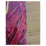 YOUFANGE 36 Pcs Velvet Bows for Christmas Tree -5 X 7 Inch Vintage Ribbon Bows Ornaments for Tree Garland Wreath, Gift Wrapping, Xmas Decorations, Red