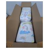 YOYOBOO Disposable Newborn Diapers, Hypoallergenic, Superior Absorbency & Lightweight, Designed to Reduce Baby