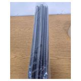 Slergut 6 Pack Plastic Table Cloth, Black Thick Tablecloths Rectangle Table Cover Disposable Waterproof Tablecloth for Halloween Party Favors Supplies Camping Decorations 54 x 108 Inch