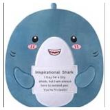 Toysm Shark Plush, Emotional Inspirational Shark