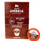 Caffe Umbria Nespresso compatible pods, ARCO ETRUSCO Blend , Dark Roast , Box of 12