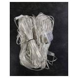 Christmas Lights Outdoor, 200 LED 9.8 FT x 6.6 FT Waterproof Christmas Net Lights Outdoor Plug in with 8 Modes, Clear Wire Mesh Light Decorations for Xmas Indoor Tree Bush Yard Home Decor, Warm White