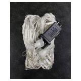 Christmas Lights Outdoor, 200 LED 9.8 FT x 6.6 FT Waterproof Christmas Net Lights Outdoor Plug in with 8 Modes, Clear Wire Mesh Light Decorations for Xmas Indoor Tree Bush Yard Home Decor, Warm White