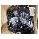 ZZXX All-in-One Low Voltage Landscape Lighting Kit, LED Landscape Lights with Transformer 100FT Wire and Connectors, 2700K Waterproof Landscape Spot Lights for Garden Yard House Tree