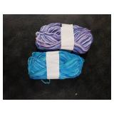 6 Pieces 50 g Crochet Yarn Multi-Colored Acrylic Knitting Hand Knitting Weaving Yarn Crochet Thread(5-Ply,Orange Red, Dark Green, Purple White, Rose Red White, Yellow Orange, Lake Blue)