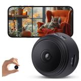 Smilephil Hidden Camera - Spy Cameras - Nanny Cam - WiFi Wireless Cam - 1080P HD Small Camera with Motion Detection and Night Vision Security Cameras for Home/Office/Baby Monitoring-A9