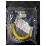 Mootycapa 6-50P to 6-20/15R or 5-20/15R Welder EV Adapter Cord Compatible with NEMA 50 Amp 3 Prong 240V to 20/15 Amp 3 Prong 240V 6-20/15R or 5-20/15R T Blade for Welder EV Charger, 12 AWG, 1FT