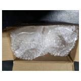 Emlim Espresso Double Spout Glass Coffee Cups with Handle - 75ML/2.5OZ Clear Borosilicate Glass Shot Glasses with Scale Measurement (2 Pack)