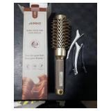 AIMIKE Round Brush for Blow Out, Small Round Hair Brush Nano Thermal Ceramic & Ionic Tech, for Blow Drying & Styling, Curling and Shine - 2.4 inch Barrel w/Boar Bristles