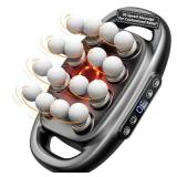 LEVILO 16 Head Massage Gun Deep Tissue for Neck, Shoulder, Back Massager Massager Gun for Muscle Recovery Quiet, Portable & Powerful Full Body Tool Ideal Gift for Men & Women