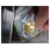 Yagugu Wax Seal Stamp Kit - 357Pc Set with Wax Beads, Seal Stamp, Warmer, Spoon, Candles for Vintage Envelopes & Letters - Gold