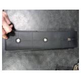 Hugro Tarfive 30 Inch Magnetic Stove Top Shelf | 3-Zone Kitchen Organizer with Anti-Slip & Anti-Fall Design | Heat Resistant (-40°F to 446°F) Food-Grade Silicone Spice Rack for Flat Stoves-Black