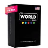 The World Game - Geography Card Game - Educational Games for Kids, Family and Adults - Cool Learning Gift Idea for Teenage Boys & Girls 8-12 with Map