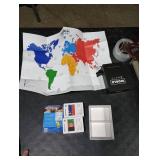 The World Game - Geography Card Game - Educational Games for Kids, Family and Adults - Cool Learning Gift Idea for Teenage Boys & Girls 8-12 with Map