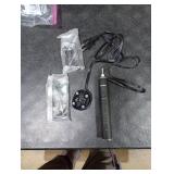 Aquasonic Black Series Ultra Whitening Toothbrush ADA Accepted Electric Toothbrush- 8 Brush Heads & Travel Case 40,000 VPM Electric Motor & Wireless Charging - 4 Modes w Smart Timer