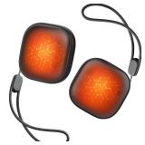 Okayice Magnetic Hand Warmers Rechargeable 2 Pack, Ultra Slim Electric Handwarmers,3 Levels Smart Heating,Portable, UL Certified, Pocket-Sized Camping Golf Hunting Essentials, Gifts for Men