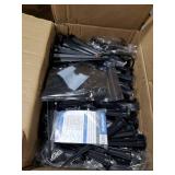 SUNVIE 24 Pack Low Voltage Landscape Lights LED 12W Landscape Lighting with connectors AC/DC 12V-24V Outdoor Spotlight IP65 Waterproof Tree Flag Lights Warm White Spotlights for Yard Garden Pathway