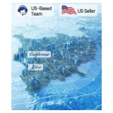 Xsleep Queen Air Mattress with Built in Pump Luxurious Comfort Raised Inflatable Mattress Queen Airbed Blow Up Mattress for Home and Guests Air Bed 2 Mins Fast Inflate/Deflate 660 lbs Max