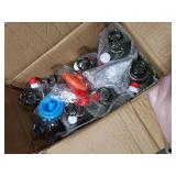 8 Pack [1 L / 33 fl. oz.] Swing Top Glass Bottles w/ Airtight Stopper Lids Flip Top Brewing Bottle for Fermentation, Kombucha, Mead, Vinegar, Beer, Kefir, Wine, Soda With 8 Extra Seals & 2 Pourer