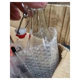 8 Pack [1 L / 33 fl. oz.] Swing Top Glass Bottles w/ Airtight Stopper Lids Flip Top Brewing Bottle for Fermentation, Kombucha, Mead, Vinegar, Beer, Kefir, Wine, Soda With 8 Extra Seals & 2 Pourer