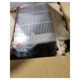 Tech Drive Bathroom fan 110 CFM, 1.5Sone No Attic access Needed Installation,Very Quiet Bath Ventilation and Exhaust Fan, Ceiling Mounted Fan,White Plastic Grille