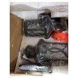 Laplusbelle 2-Pack Outdoor Wall Lights, Porch Lights, Waterproof Outdoor Wall Sconce, Exterior Light Fixtures Matte Black with Clear Glass Shade for House Garage Patio Front Door Balcony