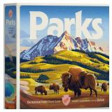 Keymaster Games Parks (2nd Edition) | Base Camp | Beautiful Strategy Game for Families, Adults, Kids or Solo | Explore Nature and The Outdoors by Hiking The US National Parks | Ages 10+ | 1-5 Players