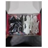 YEETIN Fashion Designer Kit for Girls DIY Sewing & Arts Craft Kit with 5 Mannequins, Doll Clothes Making Set, Learn to Sew, Creative Gift for Girls Ages 6-12