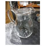 Clear Plastic Pitcher with Lid (72 oz), Unbreakable Water Pitcher with Handle, Fridge Jug, BPA-Free, Shatter-Proof, Great for Iced Tea, Sangria, Lemonade, Juice, Milk, and More