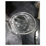 Clear Plastic Pitcher with Lid (72 oz), Unbreakable Water Pitcher with Handle, Fridge Jug, BPA-Free, Shatter-Proof, Great for Iced Tea, Sangria, Lemonade, Juice, Milk, and More