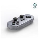 8Bitdo Sn30 Pro Wireless Bluetooth Controller, Hall Effect Joystick Update, Retro Gamepad for Switch/Switch 2, PC, Steam Deck, Android, Raspberry PI, iPhone, iPad, macOS and Apple TV (Gray Edition)