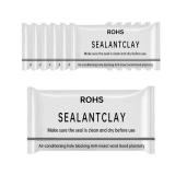 6 Pcs White Seal Putty,Waterproof Duct Seal Repair Sealing Clay & Moldable Silicone Putty,Ideal for Sealing Drain Connections, Wall Holes, and Air Conditioning Openings, Reliable and Efficient.