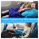 COZYBONDER Toddler Airplane Bed & Travel Essentials - Kids Airplane Seat Extender, Portable Plane Bed for Flights