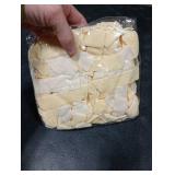 Glitinsel Beige 24 Pcs Velvet Bows Christmas Tree Ornaments Valentines Day Bows Decoration for Garland Home Coquette Wedding Decor (9 x 13 Inch,Width of 1)