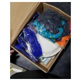 HJINGY 265 PCS Dinosaur Party Decorations, Blue Dinosaur Birthday Party Supplies for Boys Include Dino Balloons, Customized Backdrop, Happy Birthday Banner, Tablecloth, Plates, Cake Toppers