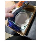 HJINGY 265 PCS Dinosaur Party Decorations, Blue Dinosaur Birthday Party Supplies for Boys Include Dino Balloons, Customized Backdrop, Happy Birthday Banner, Tablecloth, Plates, Cake Toppers